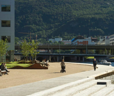 Damsgårdssundet Havnepromenade, Bergen